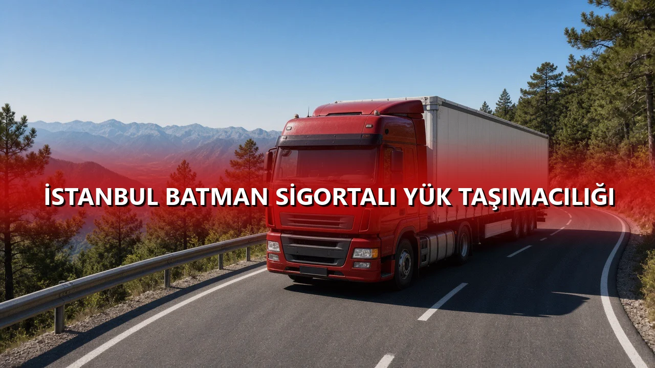 İstanbul Batman Sigortalı Yük Taşımacılığı
